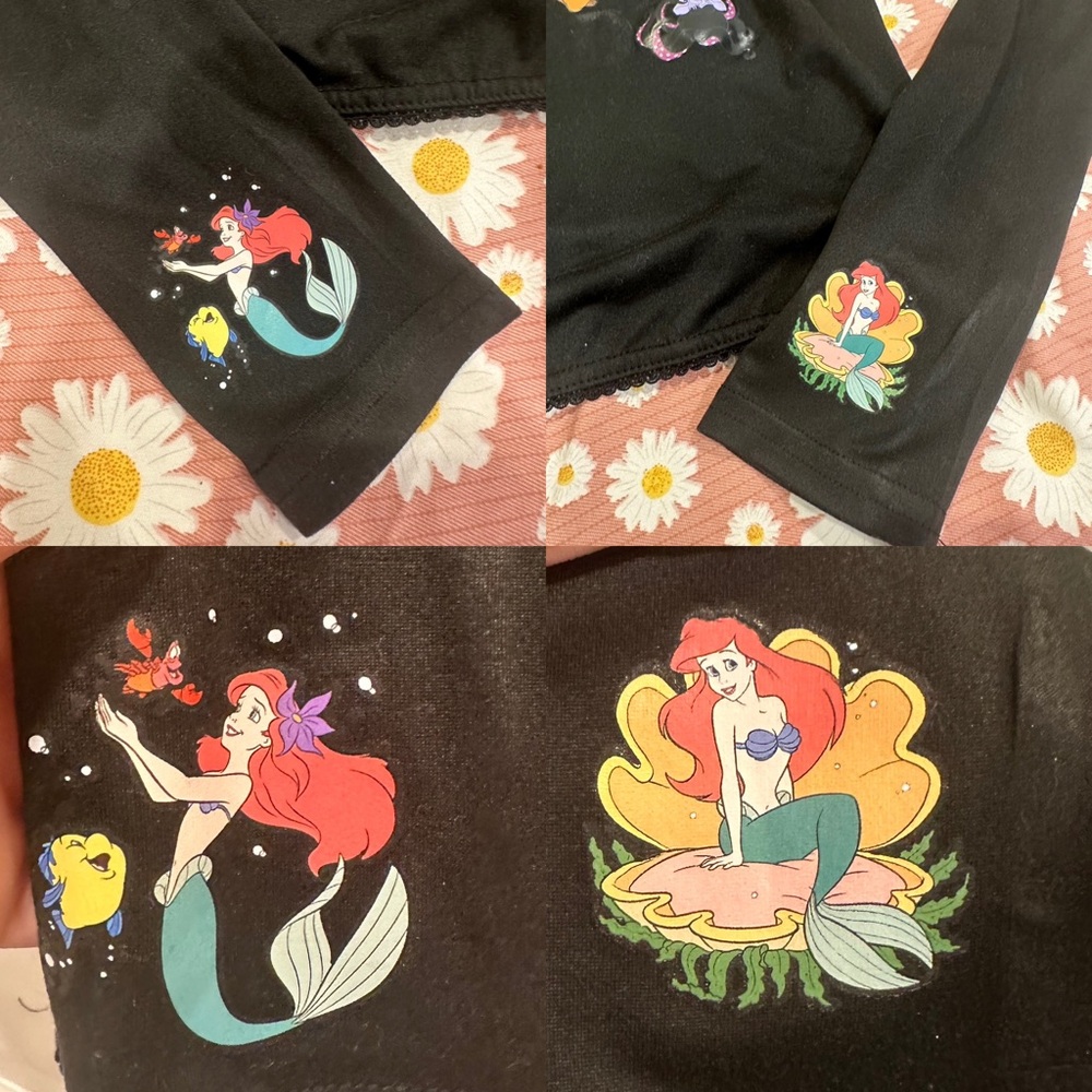 DIY little mermaid and random lady and the tramp characters crop top - Picture 9 of 17